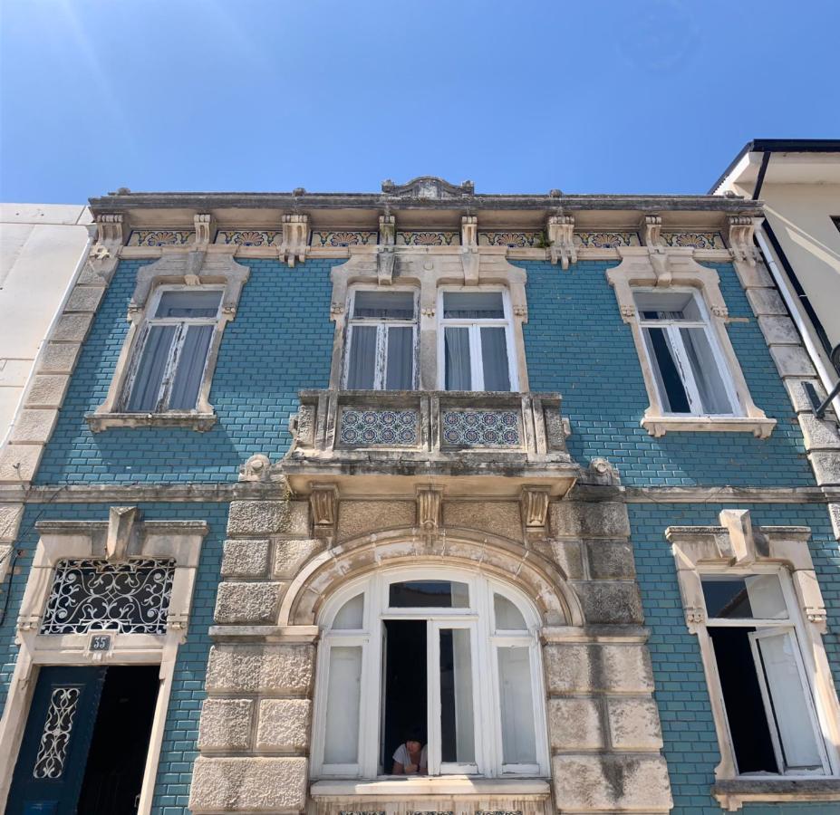 Pompeu Art Nouveau Apartment Aveiro Bagian luar foto