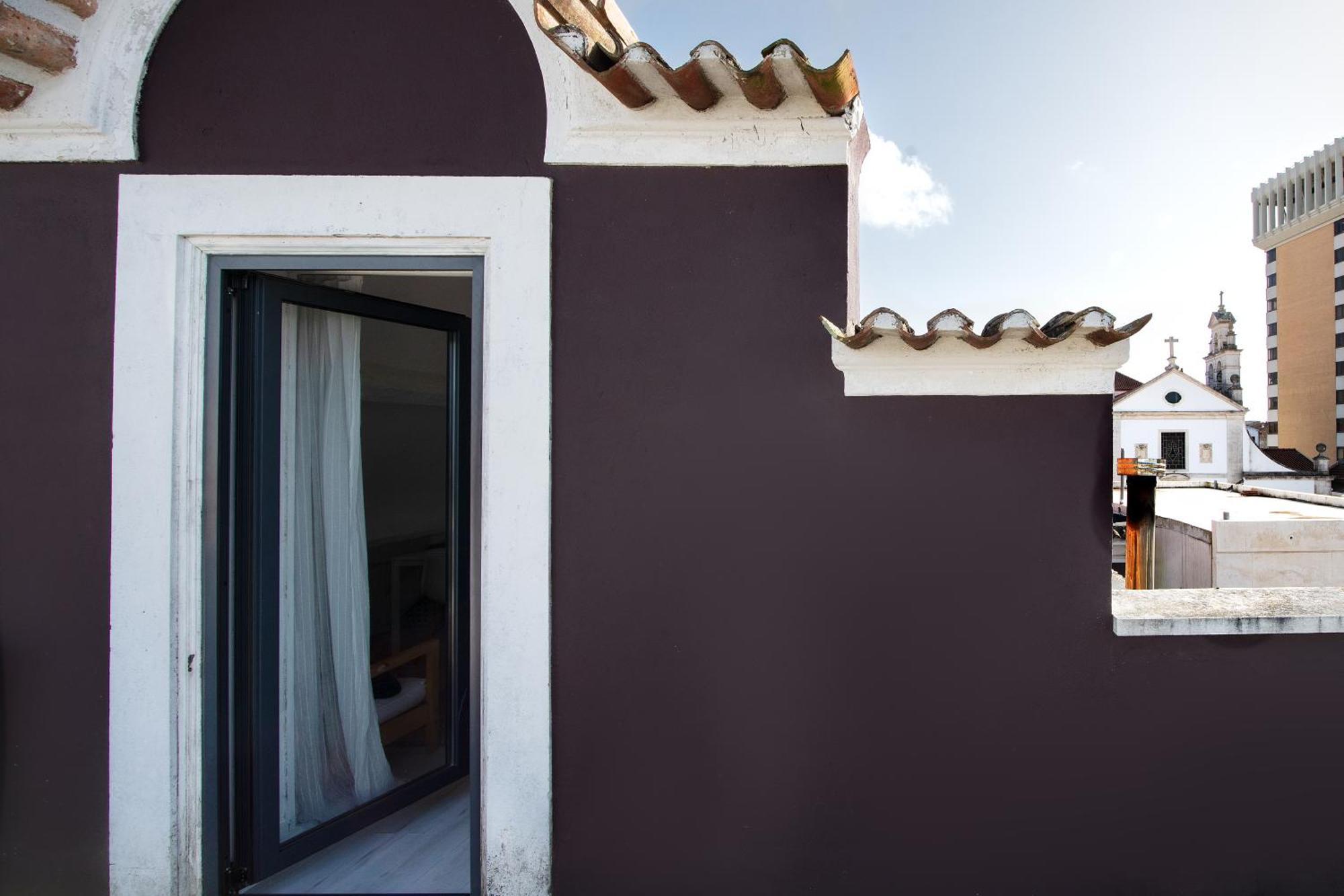 Pompeu Art Nouveau Apartment Aveiro Bagian luar foto